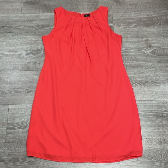 Worthington Red Sleeveless Sheath Dress 14 - Picture 7 of 15